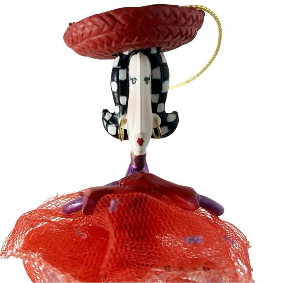 Dolly Mama Its Happy Hour Somewhere “I Take Life with a Grain of Salt” Ornament - Picture 3 of 4